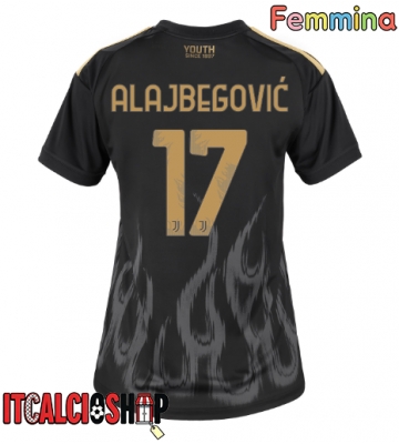 Juventus Kerim Alajbegovic #17 Terza Maglia Femmina 2026-27 Manica Corta Juventus Kerim Alajbegovic #17 Terza Maglia Femmina 2026-27 Manica Corta